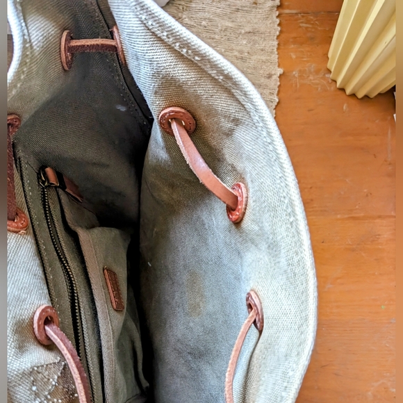 Madewell Canvas Somerset Backpack in British Surplus - Picture 6 of 7